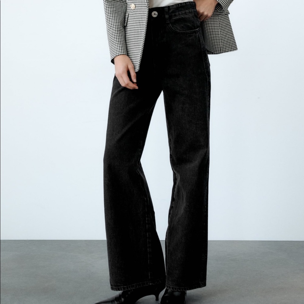 Zara wide leg jeans